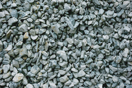Natural stones and trees in open spaces