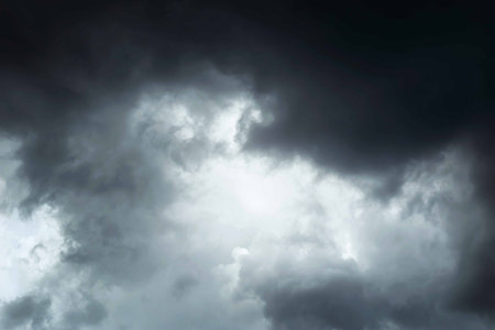Many clouds are gathering to make it rain.