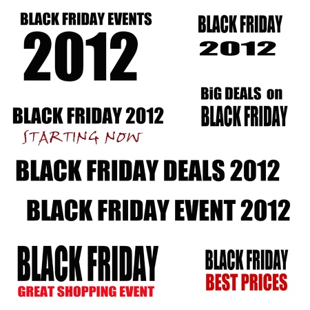 Black Friday Event Bannersの写真素材