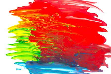 Abstract colorful background made from water colorの写真素材