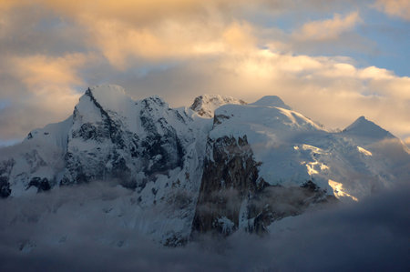 View of Annapurnaの写真素材