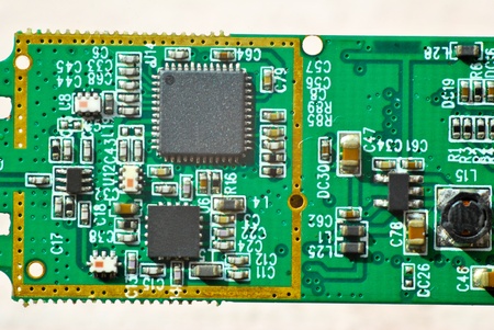 Electrical curcuit close-upの写真素材