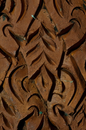 Thai pottery - close upの写真素材