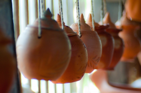 Hanging Potteryの写真素材