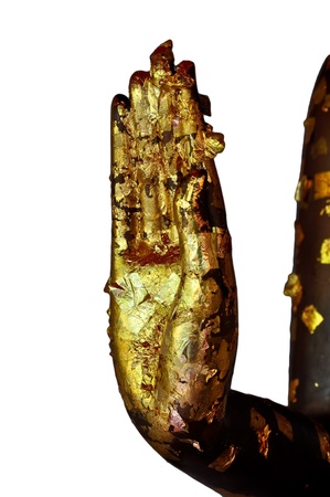 Buddha image handの写真素材