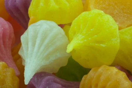 Colorful Thai dessert - close upの写真素材