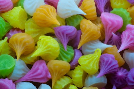 Colorful Thai dessert patternの写真素材