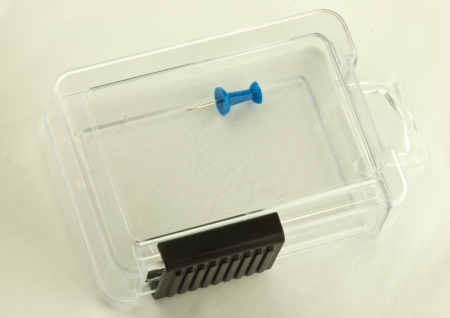 The last pin in the boxの写真素材