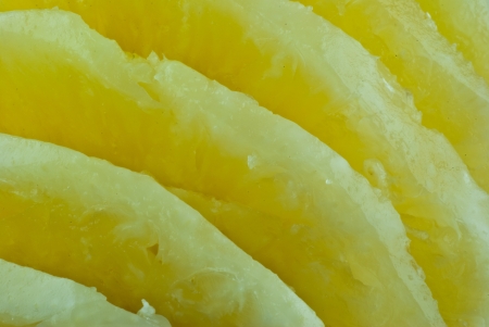 Chilling pineapple close upの写真素材