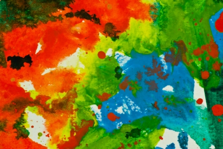 Watercolor textureの写真素材