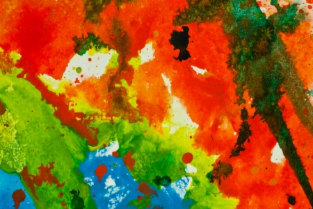 Watercolor textureの写真素材