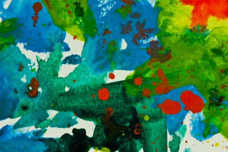 Watercolor textureの写真素材