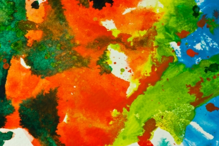 Watercolor textureの写真素材