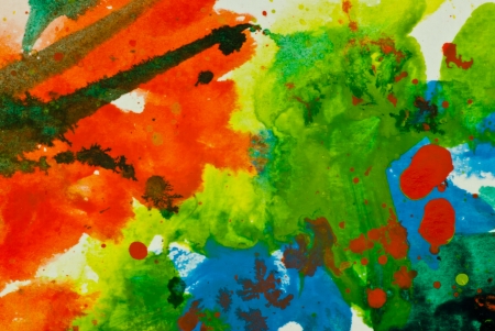 Watercolor textureの写真素材