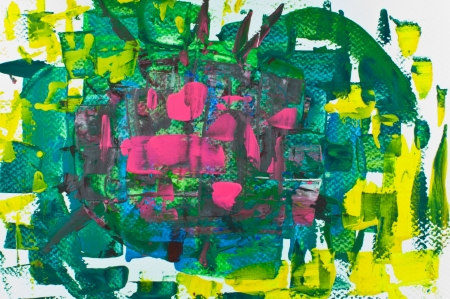 Watercolor textureの写真素材