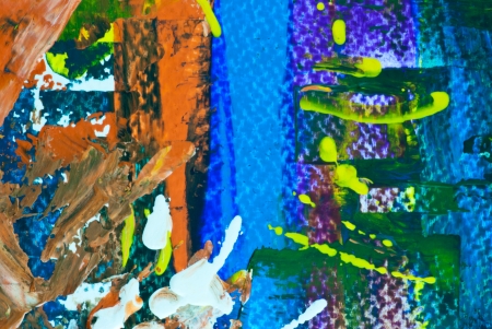 Watercolor textureの写真素材