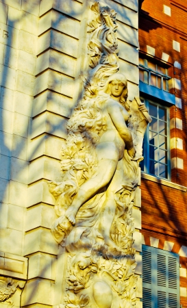 A high relief image of womenのeditorial素材