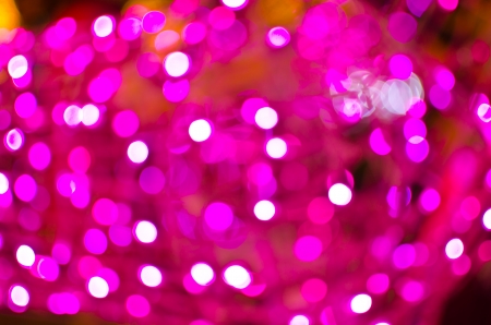 The pink light bokehの写真素材