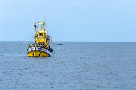The fishing boat in Thailandのeditorial素材