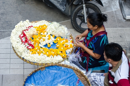 Sstreet vendors in Bangkok, Thailandのeditorial素材