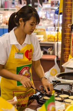 Street vendors in Bangkok, Thailandのeditorial素材