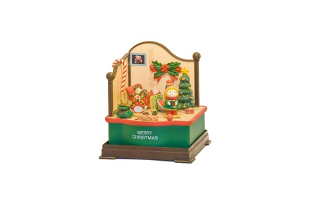 Christmas musicboxの写真素材
