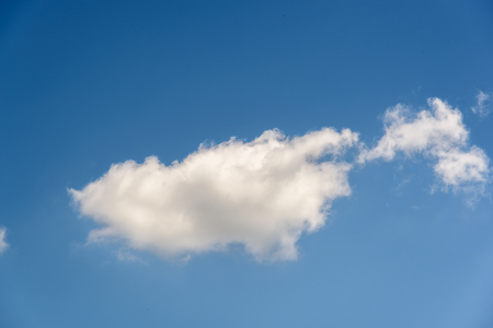 Blue sky with cloud.の写真素材