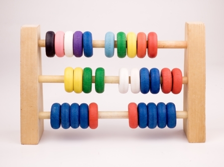 Abacus Wooden childrenの写真素材