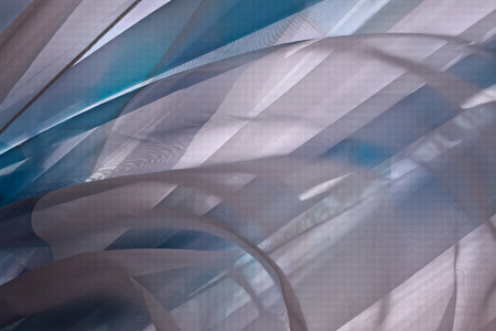 Formless colorful abstract in gray-blue tones with smooth transitionsの写真素材