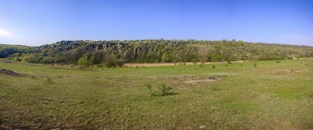 Fragment Arbuzinsky canyon in Ukraine's Nicholas region of Kolyaの写真素材