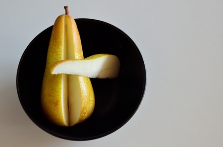 Cutted pearの写真素材