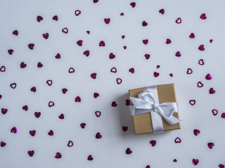 Wrapped vintage gift box