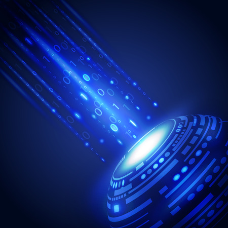 Abstract  technology innovation background, vector illustrationのイラスト素材