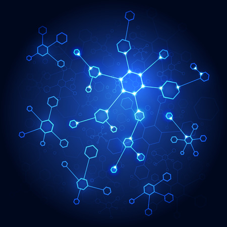 Network technology communication backgroundのイラスト素材
