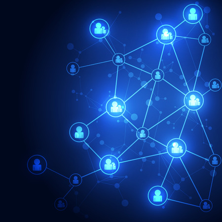 Abstract future technology design background, vector illustrationのイラスト素材