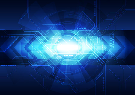abstract future technology concept background vector illustrationのイラスト素材