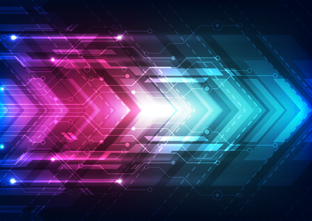 abstract vector future speed technology background illustrationのイラスト素材