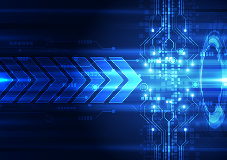 abstract vector speed technology background illustrationのイラスト素材