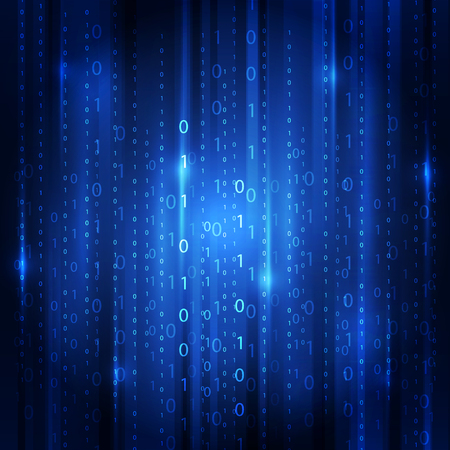 Abstract vector digital technology background conceptのイラスト素材