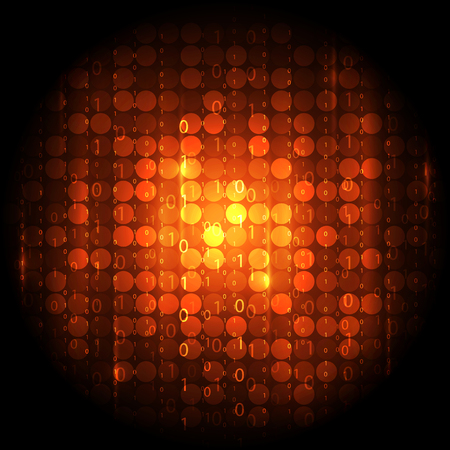 technology abstract digital backgroundのイラスト素材