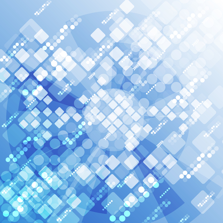 Abstract futuristic digital technology background. Illustration Vectorのイラスト素材