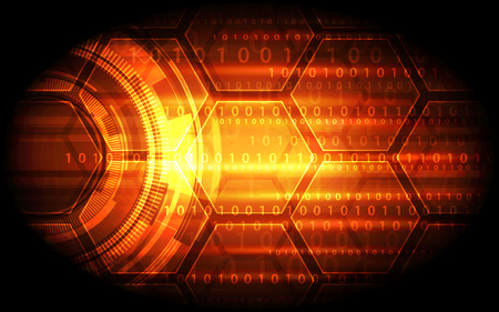 technology abstract digital background, vector illustrationのイラスト素材