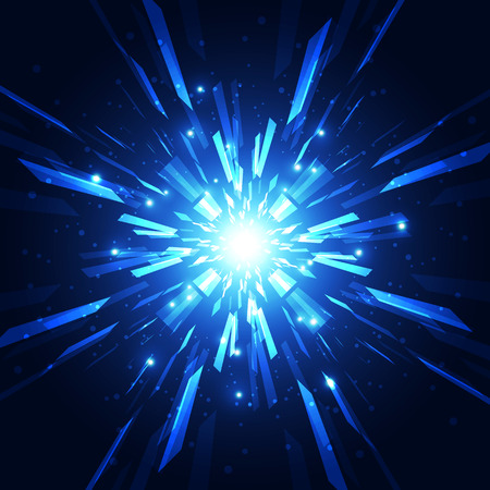 Abstract futuristic digital technology background. Illustration Vectorのイラスト素材
