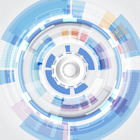 vector abstract background digital technology communication conceptのイラスト素材