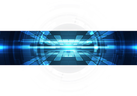 vector abstract background digital technology communication conceptのイラスト素材