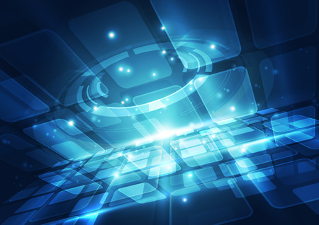 Abstract technology background ,vector illustrationのイラスト素材