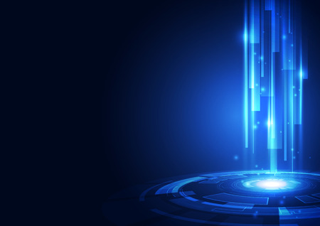 Abstract technology background ,vector illustrationのイラスト素材