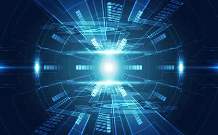 Abstract technology concept. vector illustration backgroundのイラスト素材