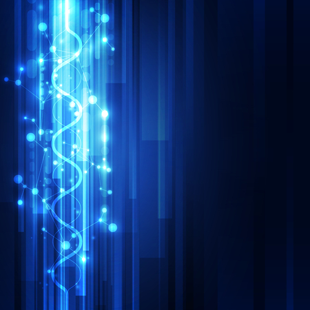 Abstract science technology concept background. vector illustrationのイラスト素材