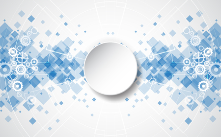 Abstract technology background. Illustration Vectorのイラスト素材